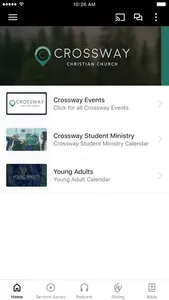 Crossway Christian Church screenshot 0