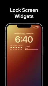 Blank Widget Transparent Space screenshot 2