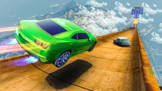 High Jump Car Stunt 3D Driver screenshot 2