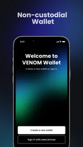 Venom Blockchain Wallet screenshot 0