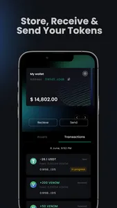 Venom Blockchain Wallet screenshot 1