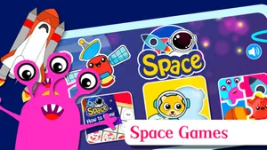 Space Game for Kids screenshot 0