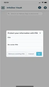 InfoDoc Vault screenshot 3