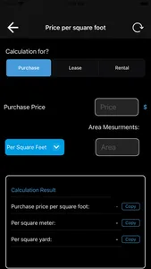 Square meters calculator screenshot 4