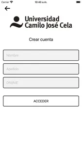 Control de accesos UCJC screenshot 2