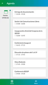 Congreso SEEOP screenshot 2