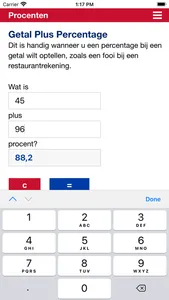 Percentage Berekenen screenshot 3