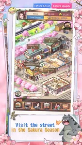 Sakura Street: Tycoon screenshot 1