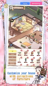 Sakura Street: Tycoon screenshot 2