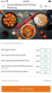 Tai Pan S M Chinese Takeaway screenshot 1