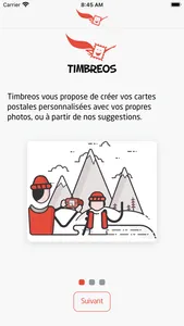 Timbreos, votre carte postale screenshot 0