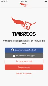 Timbreos, votre carte postale screenshot 1