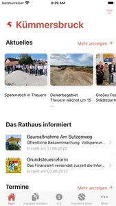 Rathaus App Kümmersbruck screenshot 6