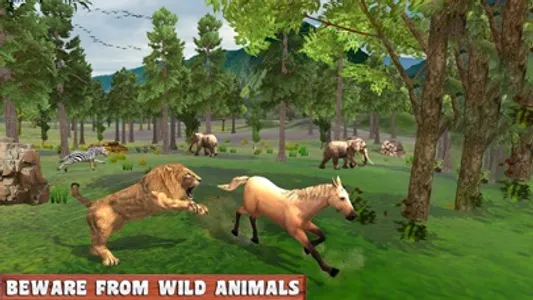 Horse Family Jungle Adventure screenshot 6