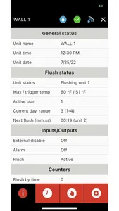 Plasson Flush Control App screenshot 2