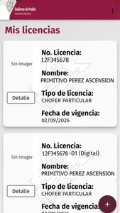 Licencia Digital Puebla screenshot 3