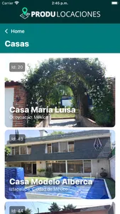 PRODU Locaciones screenshot 1
