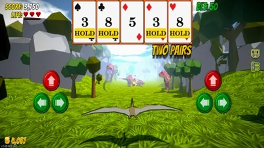 T-Dactyl Skill Poker screenshot 2