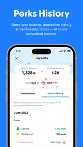 myPerks - Earn, Redeem, Save! screenshot 7