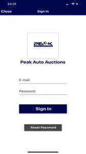 Peak Live Auctions screenshot 0