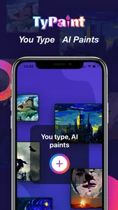 TyPaint - You Type, AI Paints screenshot 0