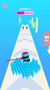 Crowd Run Master 3D screenshot 0