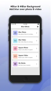Blur Effects Photo & Video screenshot 0