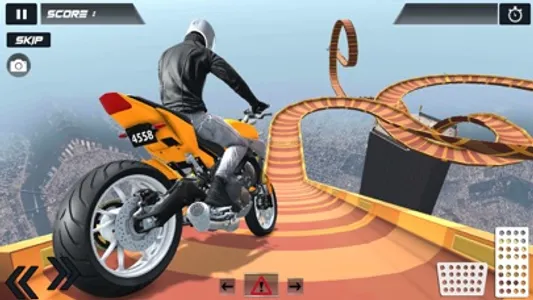 Stunt Bike Mega Ramp Game 3D screenshot 0