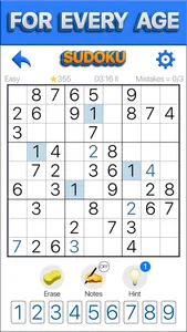 Sudoku No Ads screenshot 1