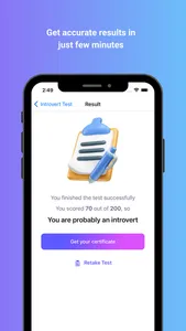 Introvert Test screenshot 3