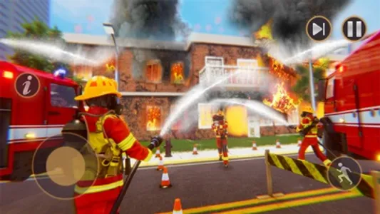 Fire Truck Firefighter Rescue screenshot 1