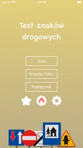 Znaki drogowe w Polsce: Gra screenshot 1