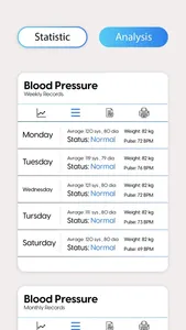 Blood Pressure Tracker BP App screenshot 3