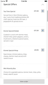 New Kismet Tandoori, Glasgow screenshot 2