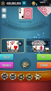 Blackjack 21: Pro Blackjackist screenshot 0