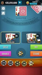 Blackjack 21: Pro Blackjackist screenshot 1