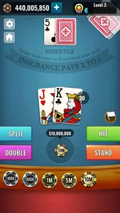 Blackjack 21: Pro Blackjackist screenshot 3