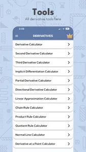 Derivative Calculator App screenshot 0