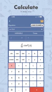 Derivative Calculator App screenshot 1