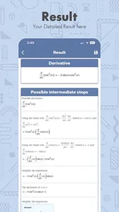 Derivative Calculator App screenshot 2