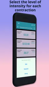 Contraction Counter, Timer screenshot 3