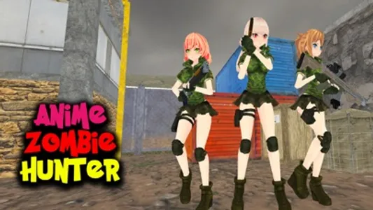 Anime Zombie Hunter Shooter 3D screenshot 0