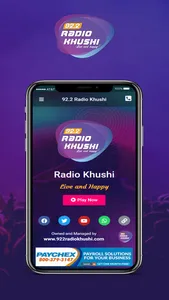 92.2 Radio Khushi screenshot 1