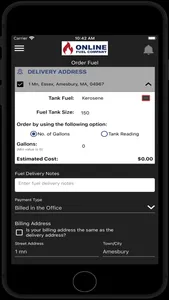 Online Fuel Company screenshot 2
