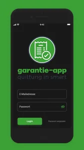 Garantie-App screenshot 0