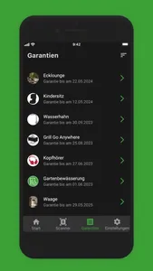 Garantie-App screenshot 2