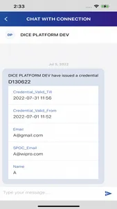 DICE ID screenshot 2