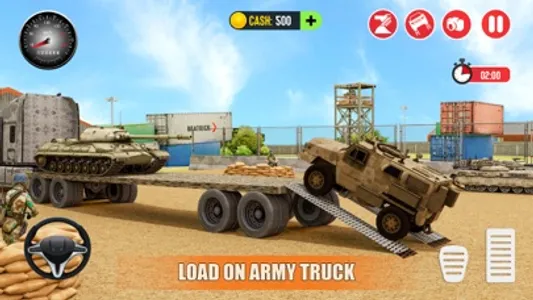 Army Truck Driving: New Games screenshot 1