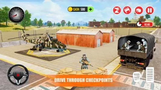 Army Truck Driving: New Games screenshot 3