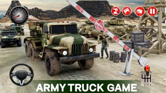 Army Truck Driving: New Games screenshot 6